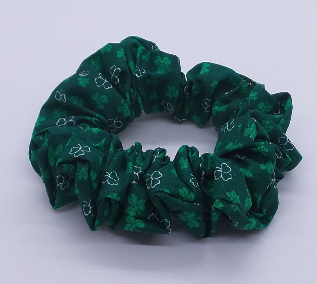 St Patrick's Day Scrunchie