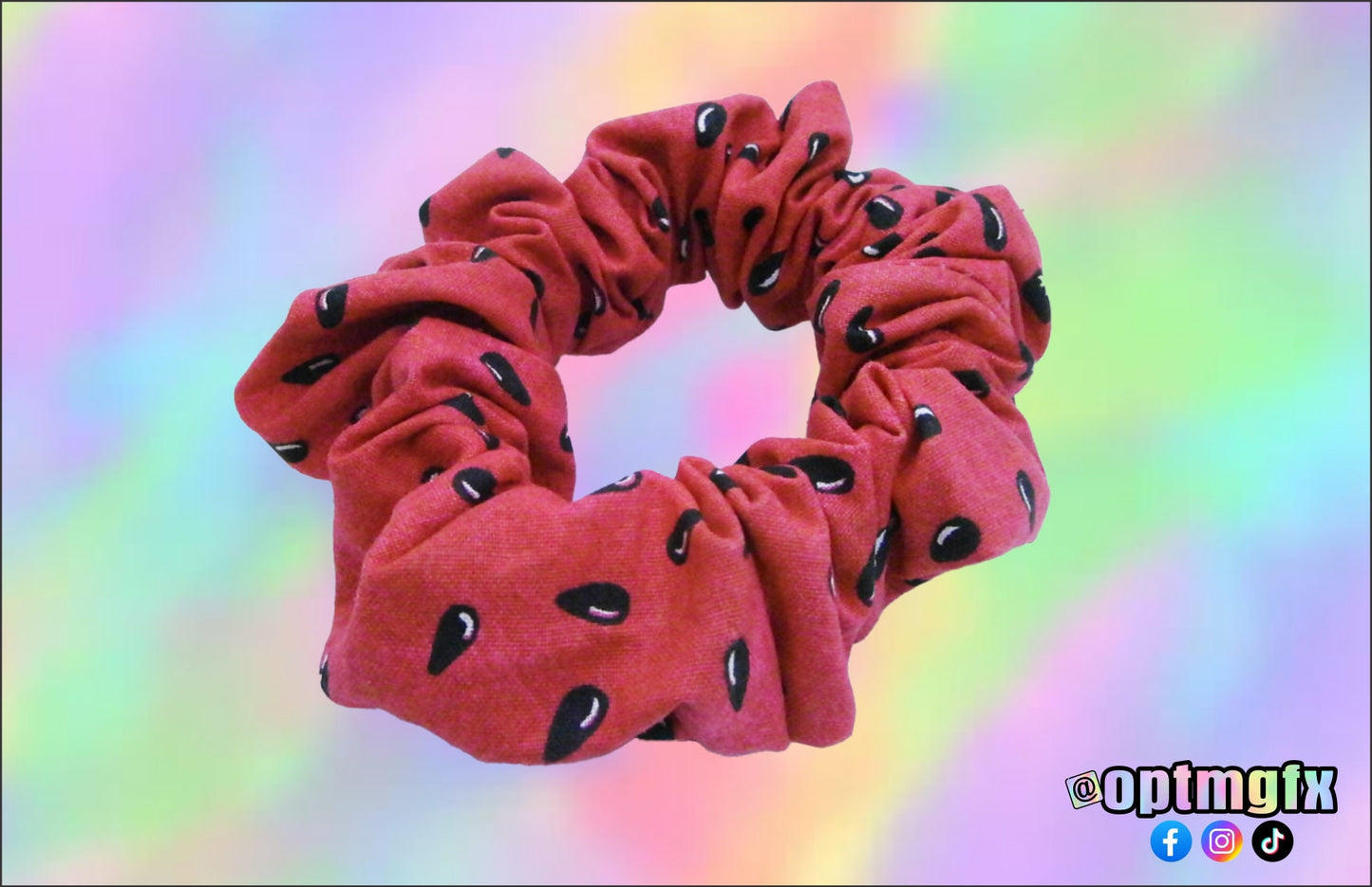 Watermelon Scrunchie