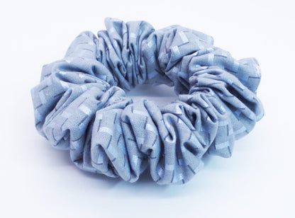 Grey and Silver Scrunchie